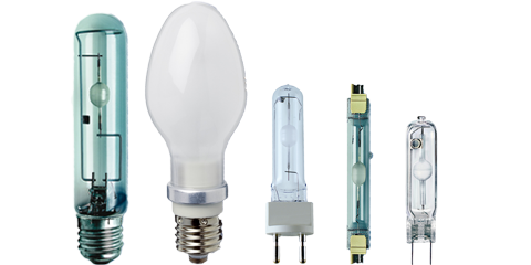 Halogen-Metalldampflampen mit Keramikbrenner