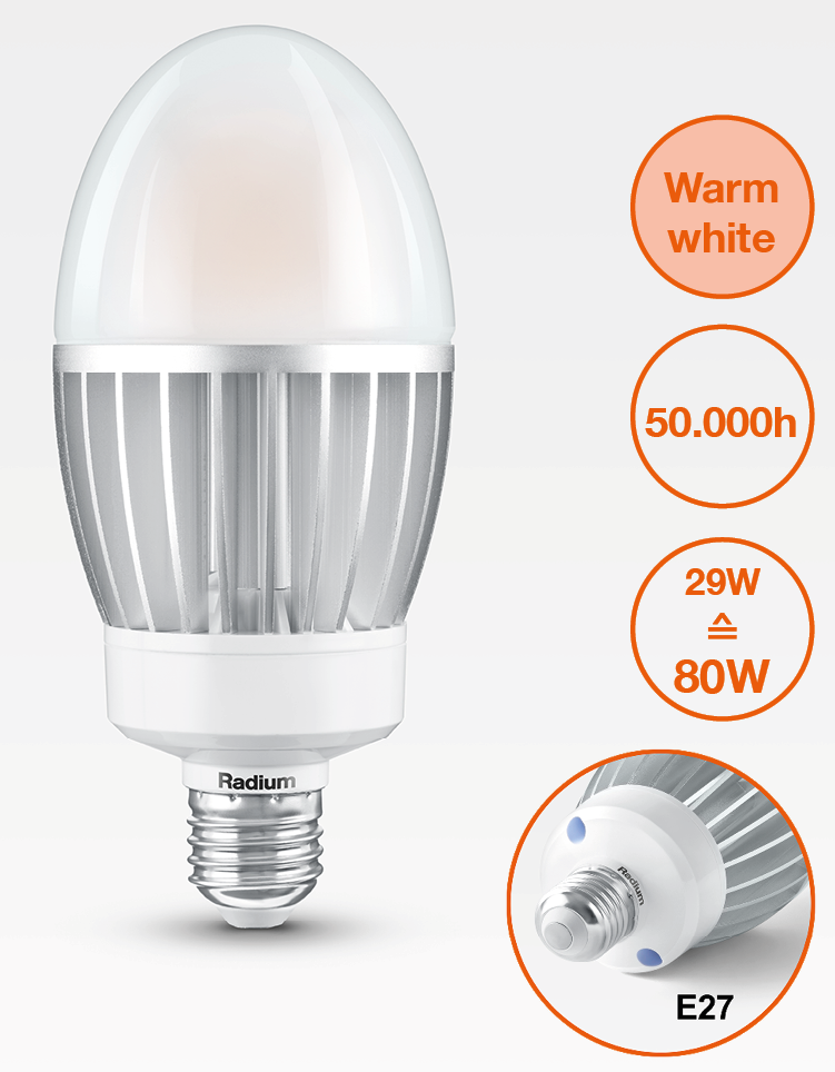 LED HPM-Retrofit, RL-HRL80 840/E27